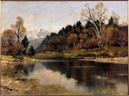 Río en otoño